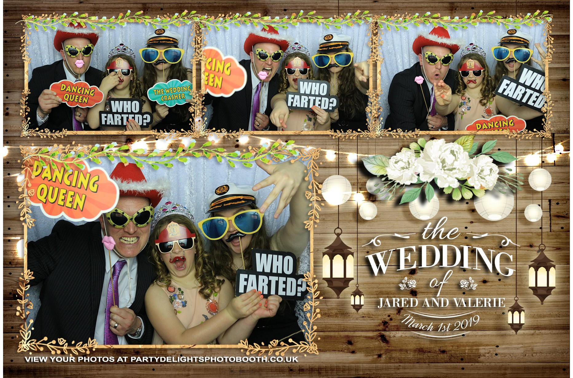 Jared and Valerie’s Wedding - Prints | View more photos from the event at gallery.partydelightsphotobooth.co.uk/u/PartyDelightsPhotoBooth/Jared-and-Valerie’s-Wedding-Prints